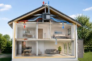 Comment fonctionne une VMC double flux dans une maison neuve ?